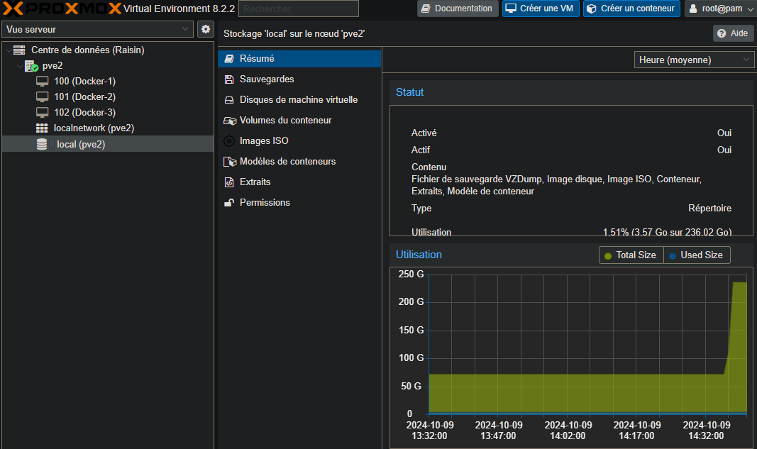Proxmox Capture decran 2024 10 09 144115